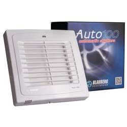 Blauberg Auto 100 Otomatik Panjurlu Plastik Banyo Fanı 98 m3h - Thumbnail