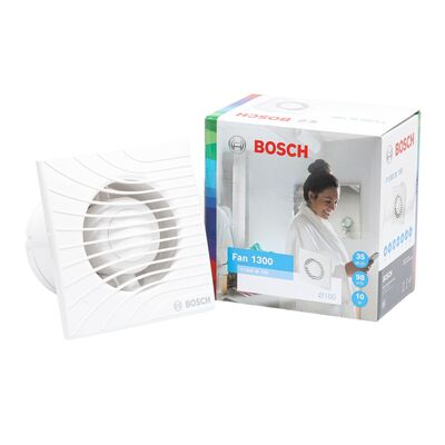 BOSCH F1300 W 100 Plastik Banyo Aspiratörü-Fanı 98 m3h