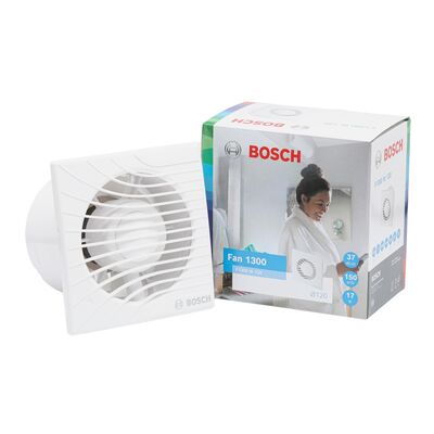 BOSCH F1300 W 120 Plastik Banyo Aspiratörü-Fanı 150 m3h