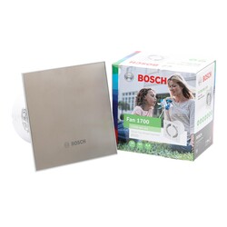 Bosch - BOSCH F1700 WS DP100 Inoks Sessiz Banyo Aspiratörü-Fanı 95 m3h