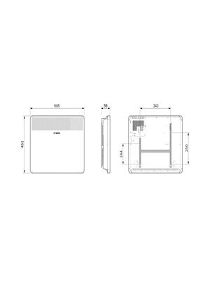 Bosch HC 4000 1500 W Elektrikli Konvektör Isıtıcı (Ayak Aparatı Dahil)