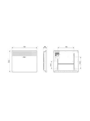 Bosch HC 4000 2000 W Elektrikli Konvektör Isıtıcı (Ayak Aparatı Dahil)