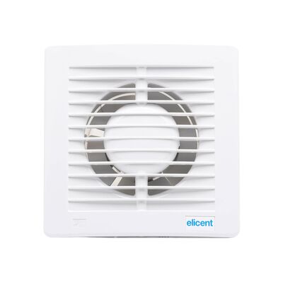 Elicent E-Style 100’lük Sessiz Banyo Havalandırma Fanı,Tuvalet Aspiratörü, 85 m3h