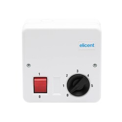 ELICENT - Elicent RVS 5 Kademeli Hız Anahtarlı Kontrol Paneli