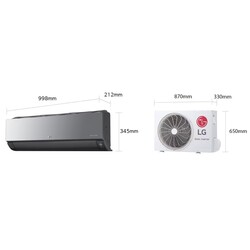 LG UV ARTCOOL AC24BH INVERTER SPLİT KLİMA 24.000 Btu/h A++ Sınıfı R32 - Thumbnail