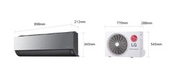 LG UV Nano ARTCOOL A++ S3-M18KLRGA.EA6GLTK 18.000 Btu Inverter Split Klima - Thumbnail