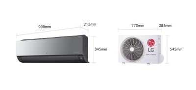 LG UV Nano ARTCOOL A++ S3-M18KLRGA.EA6GLTK 18.000 Btu Inverter Split Klima